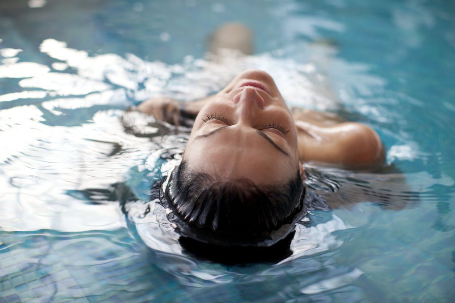 piscine couverte camping Bretagne sud